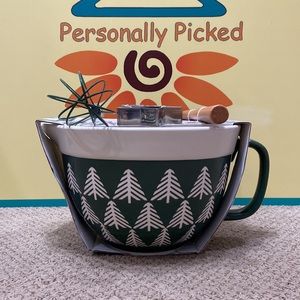 The Bakeshop CHRISTMAS TREE Batter Bowl & Baking Utensils Set